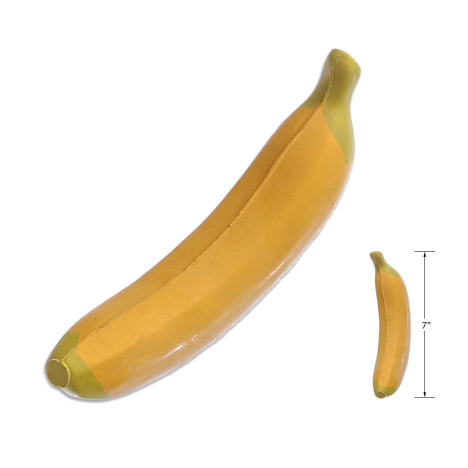 dog banana toy