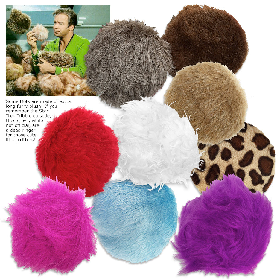 fuzzy dog toys