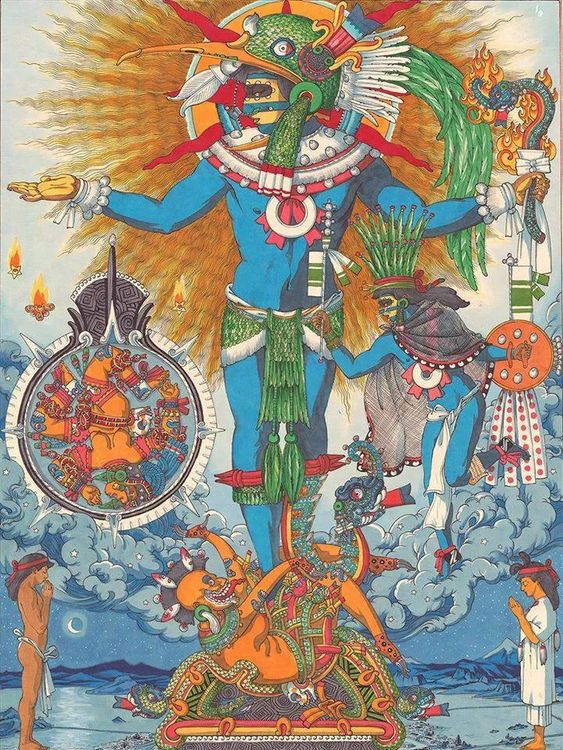 The Birth of Huitzilopochtli