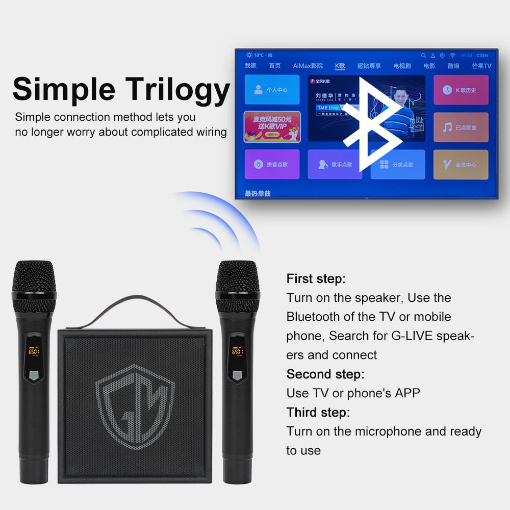 how to connect microphone to sound bar