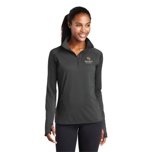 Sport-Tek Ladies Triumph Cowl Neck Pullover, Product