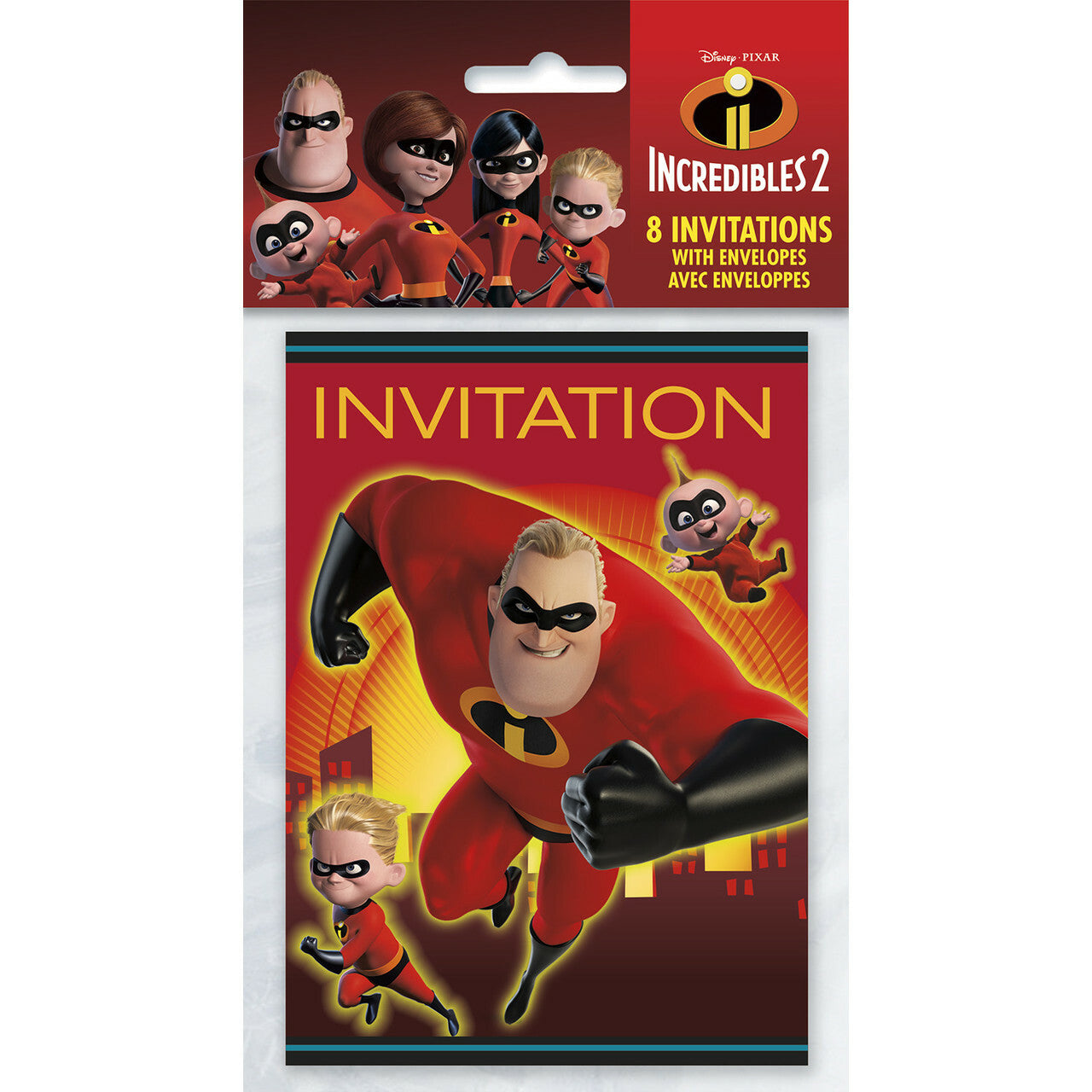 The Unbelievable 2 Film Invites [8 Per Package]
