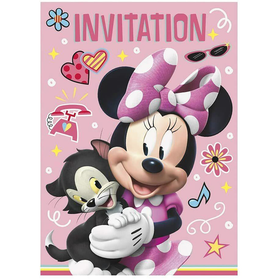 Disney Iconic Minnie Mouse Invites [8ct]