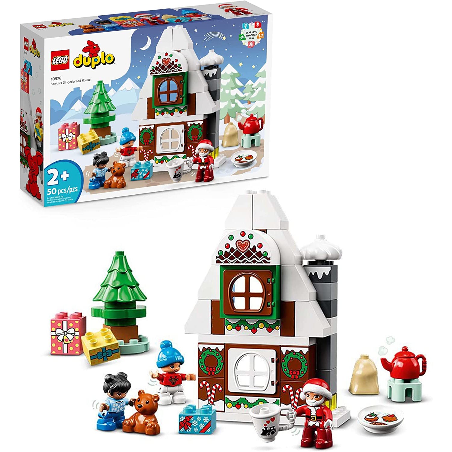 LEGO DUPLO Santa’s Gingerbread Home [10976 – 50 Pieces]