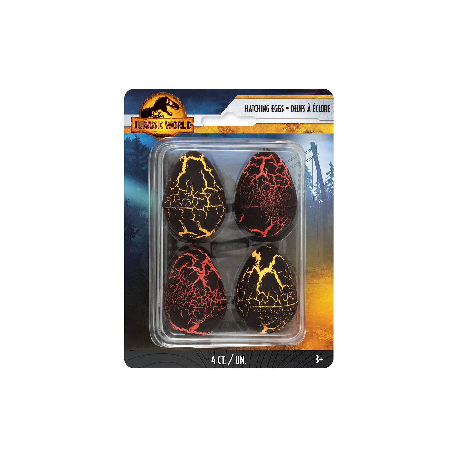 Jurassic World Dominion Hatching Eggs Occasion Favor [4 per Pack]