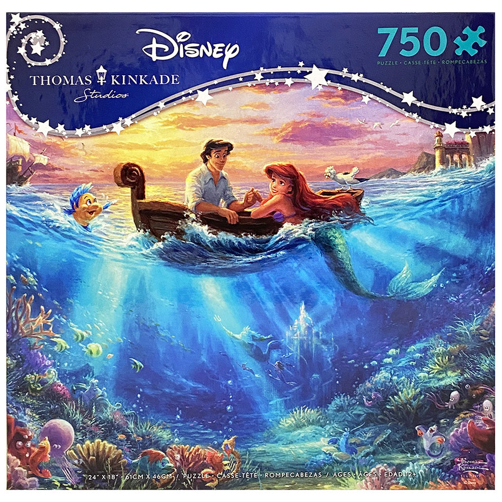 Thomas Kinkade Disney Dreams Mickey And Minnie In Paris Jigsaw Puzzle 300 Pieces Kimmyshop