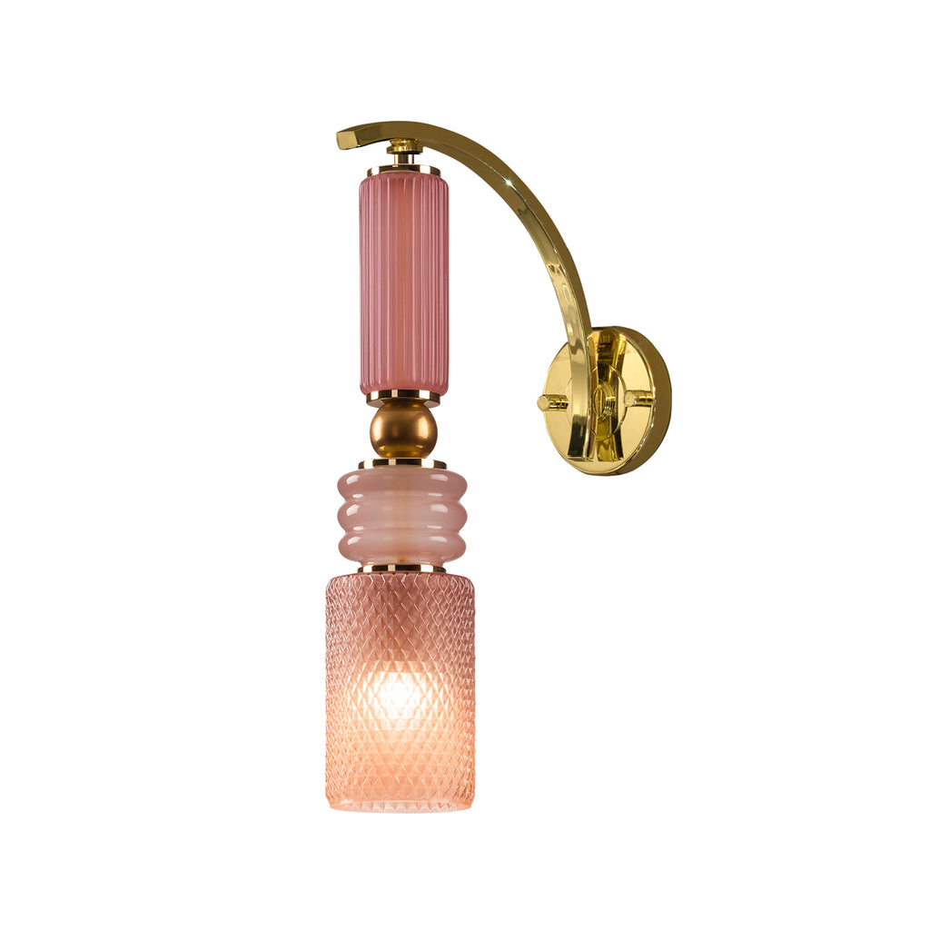 Lolite Etienne Wall Light - Aquamarine & Transparent VILLARI