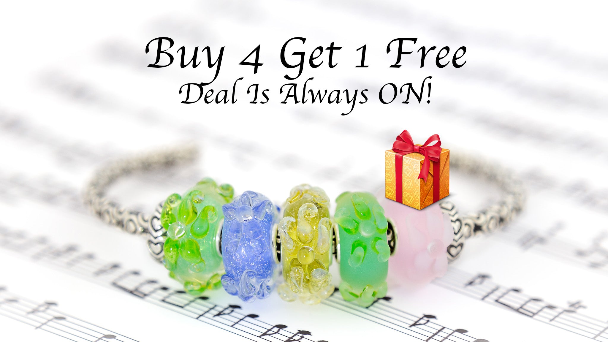 Elfbeads Buy 4 Get 1 Free Deal