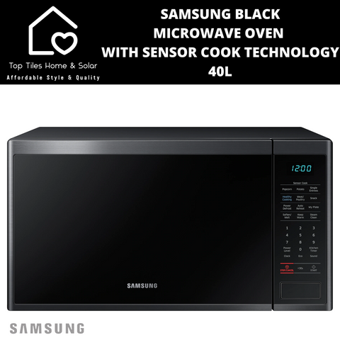 MICRO ONDE 40L SAMSUNG MG 402MAD XBB AVEC GRILLE NOIR+MIROIR 55X40X30