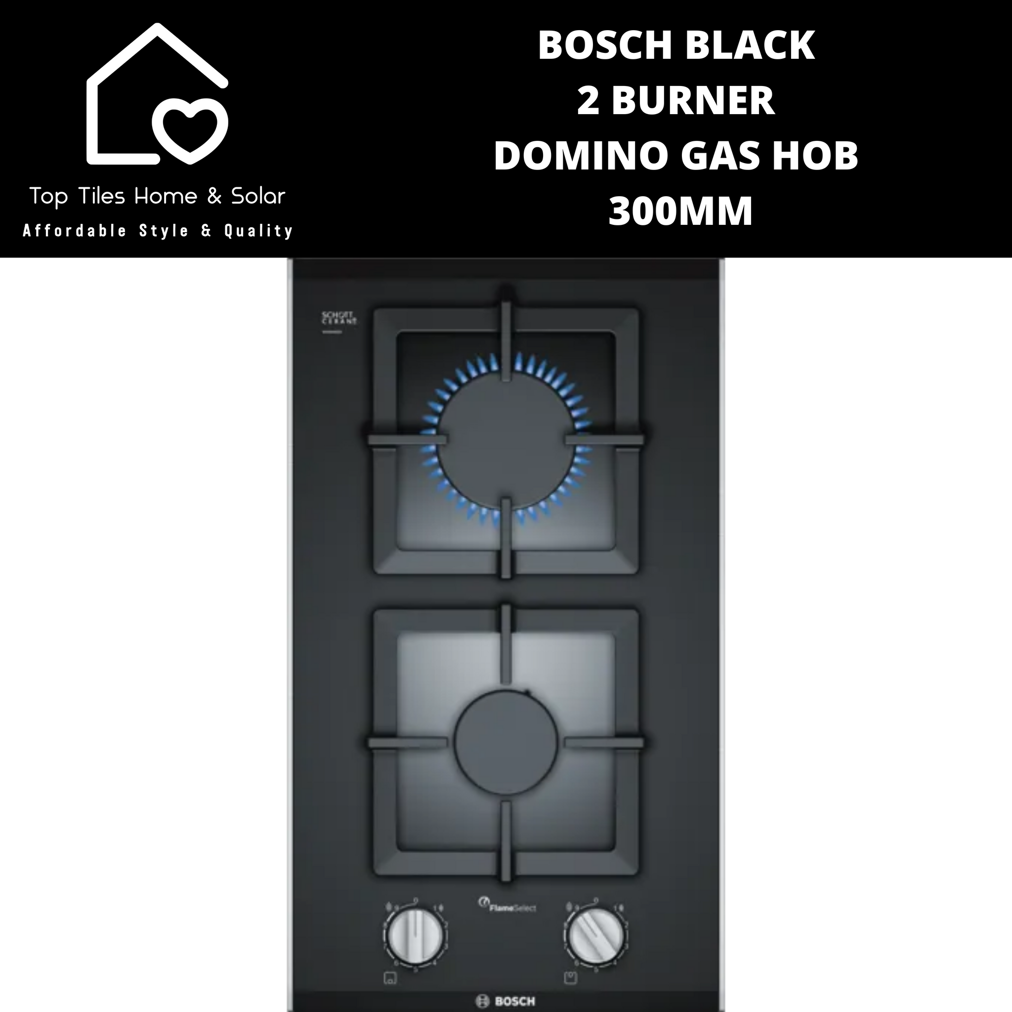 bosch gas hob 2 burner