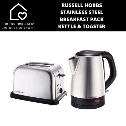 Russell Hobbs Ombre Red Breakfast Pack - Kettle & Toaster – Top Tiles Home  & Solar