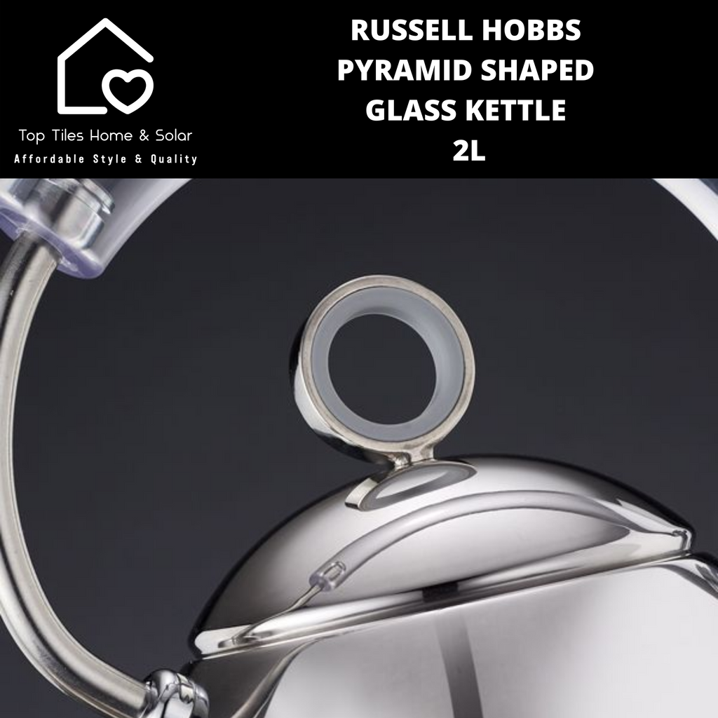 russell hobbs pyramid glass kettle