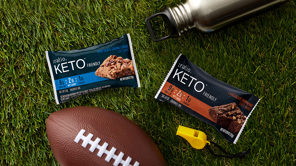 Keto Soft Bar & Bake with Football