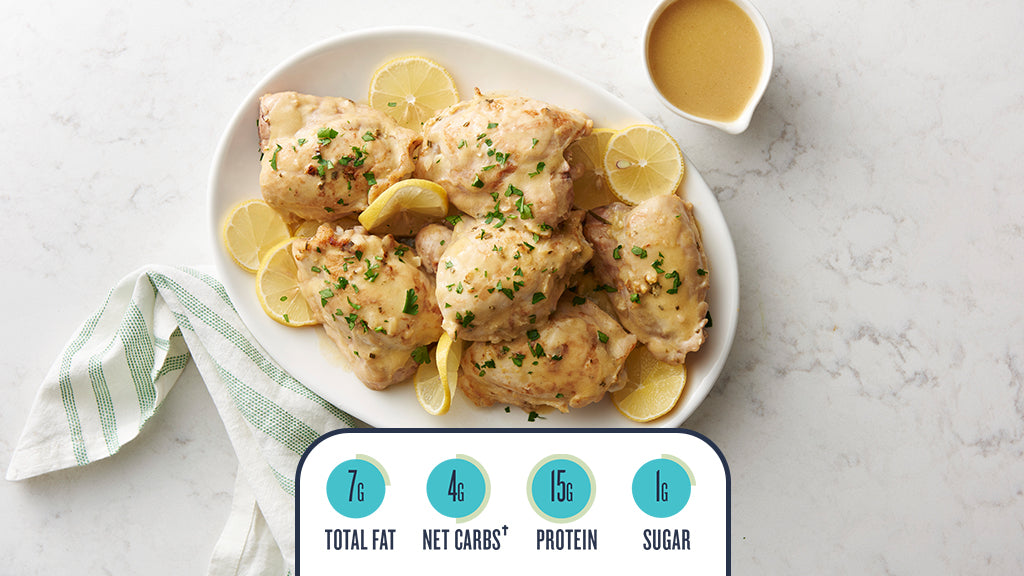 lemon-dijon chicken skillet