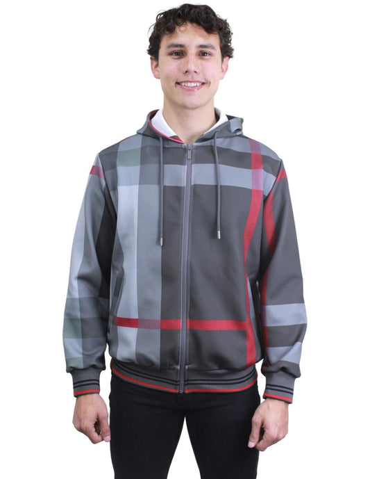 Sudadera para Hombre marca Moderno MJHD-2201 BLACK – Cazanovaonline