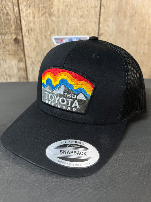 Toyota Tactical TEQ Trucker Hat, Black JDM 4Runner Tacoma Yupoong 6006 –  Vintage Truckers