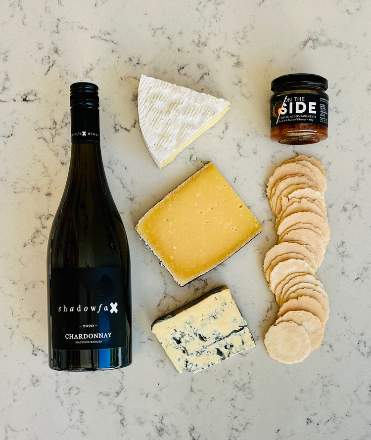 Chardonnay & Cheese Hamper - Shadowfax 2020 - The Artisan Cheese Room