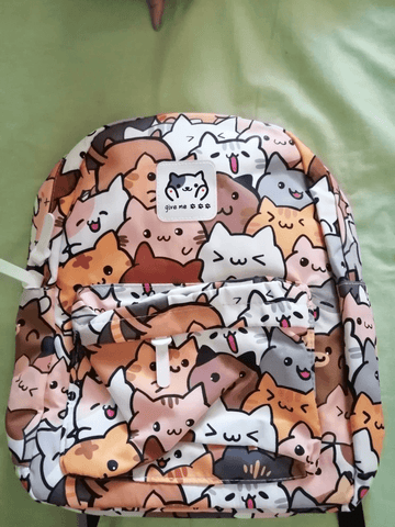 Cartoon Cat Backpack – Zooholic