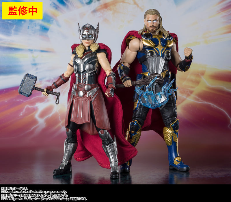 BANDAI Tamashii Nations S.H.Figuarts Thor - Thor Love & Thunder Action Figure