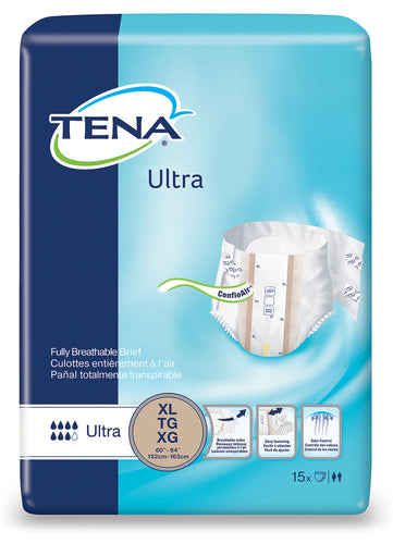 Tena Super Briefs (15/Package) - Nightingale Medical Supplies