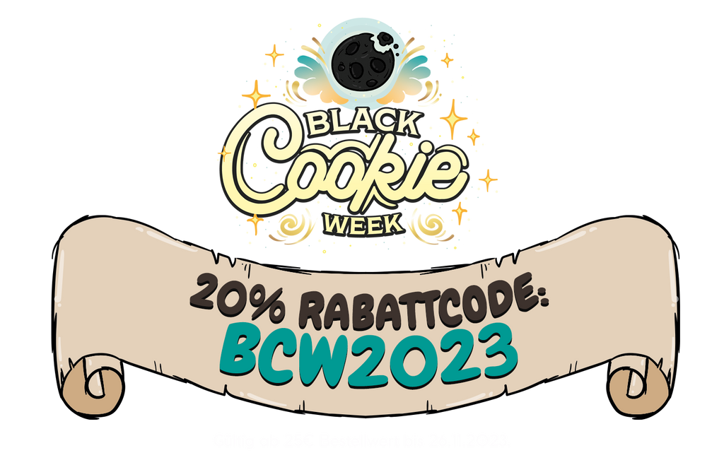 Black Cookie Week - 20% discount code