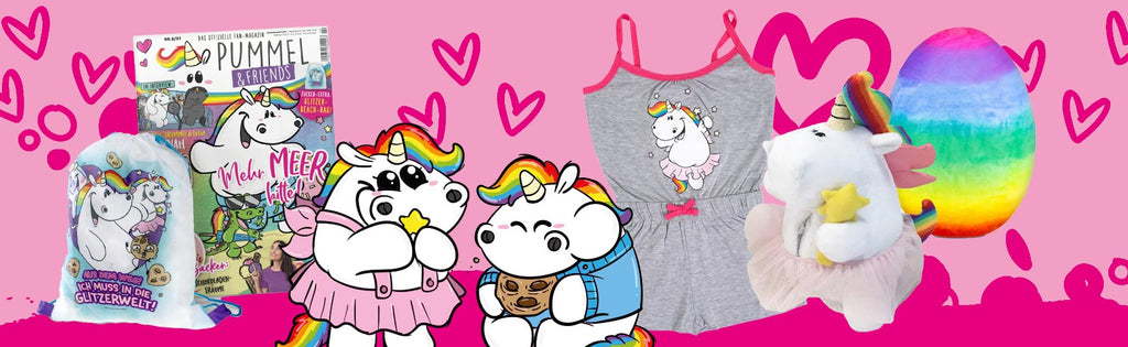 Children love the magic of unicorns I Pummel & Friends online shop