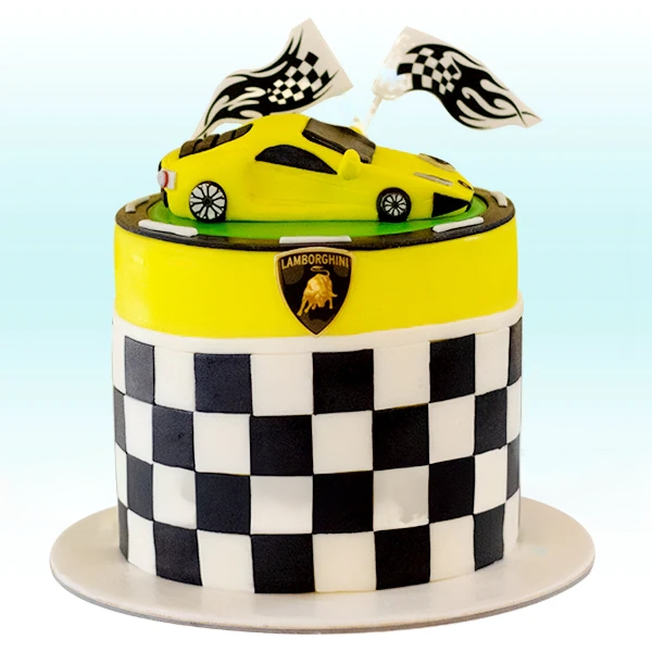 Lamborghini Car Cake – Cakes & Bakes