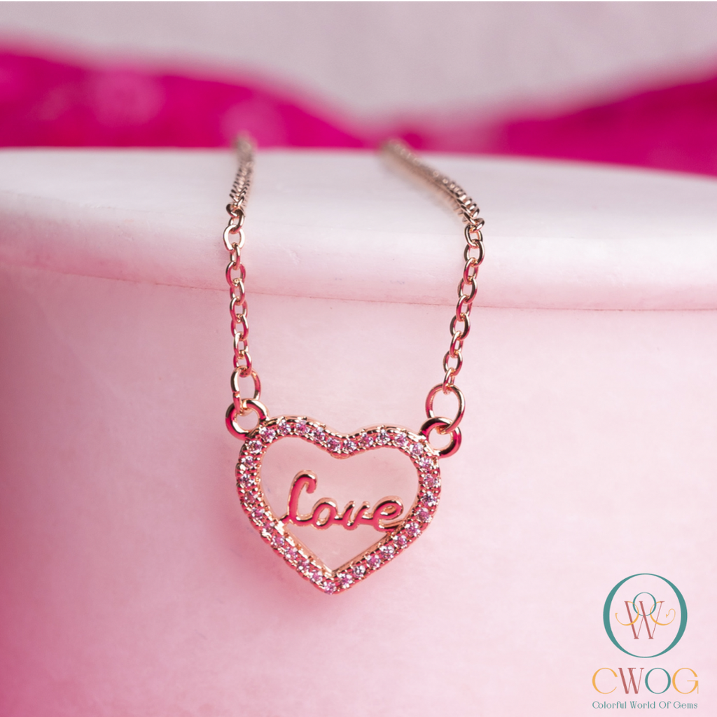 Buy Heart Charm Necklace online in India at Best Prices
