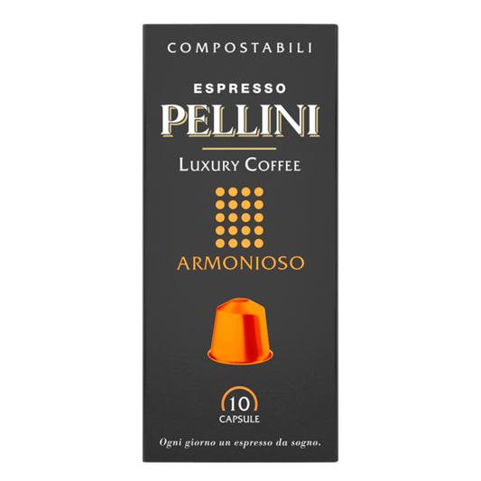 Café capsules Nespresso® compostables ABSOLU