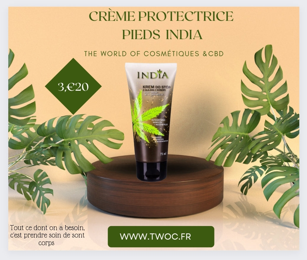 Crème Protection pour les Pieds India 75ml