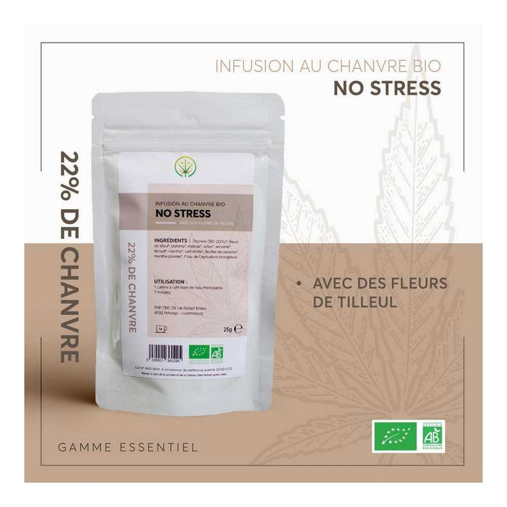 Infusion Chanvre BIO NO STRESS