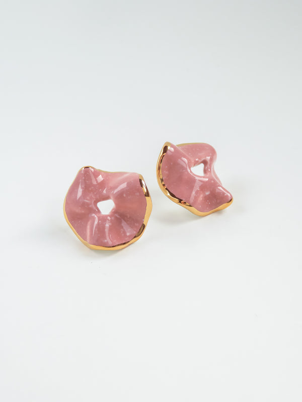 Georgie Earrings · Pink
