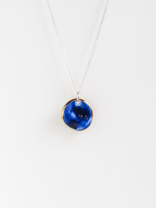 Petal Necklace · Blue