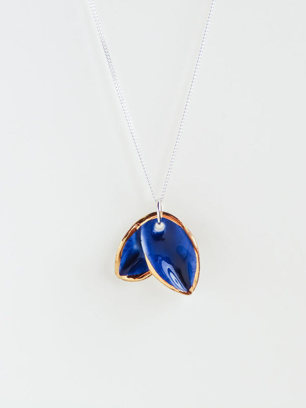 Wild Orchid Necklace · Blue
