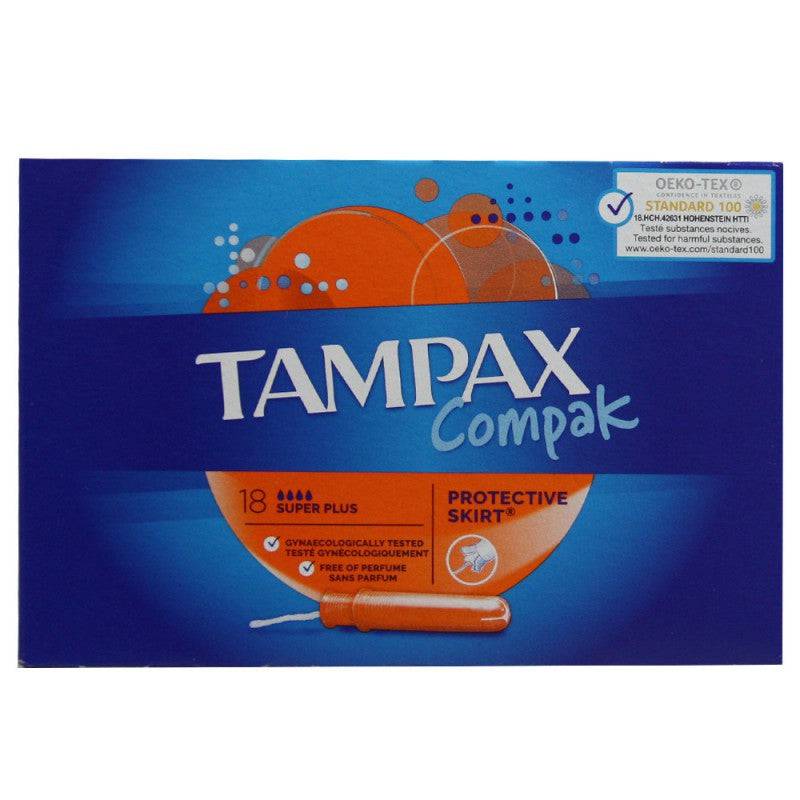 Tampax Compak Protective Skirt Super Plus