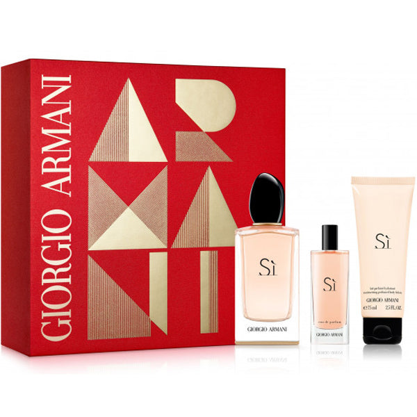 Armani Si Passione Edp 100Ml +15Ml +  75Ml Xmas 20 Set – 