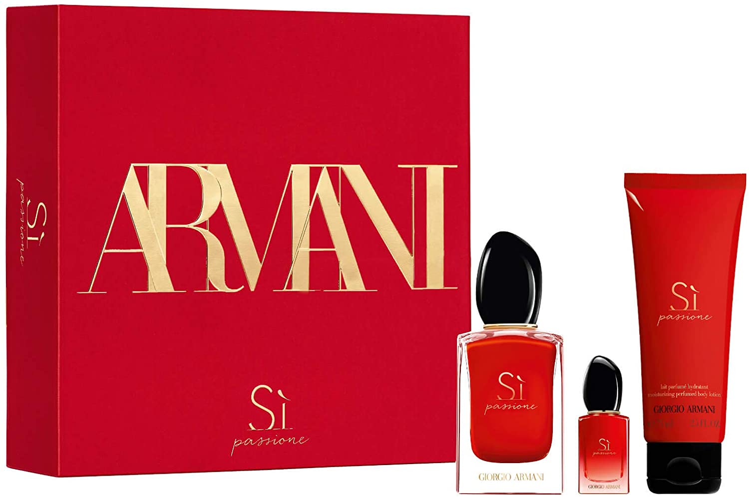 Armani Si Passione Edp 100Ml +15Ml +  75Ml Xmas 20 Set – 