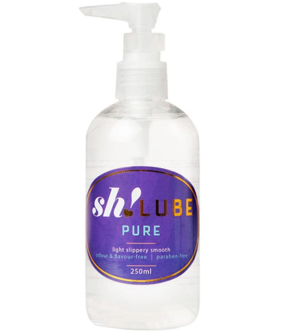 a bottle of Sh! Pure Lube