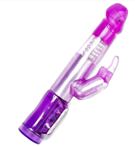 A purple rabbit vibrator