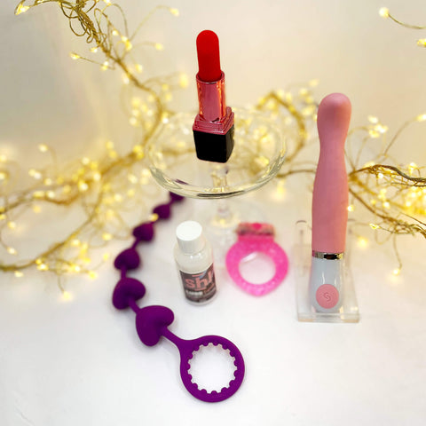 A pic with a selection of sex toys