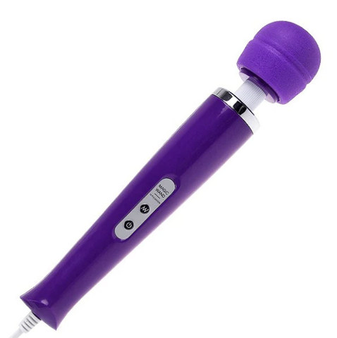 a purple wand massager vibrator sex toy