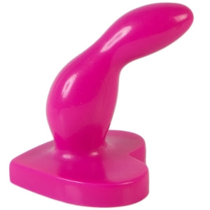 Sh! Silicone Butt Plug featuring a wide base to prevent it slipping inside