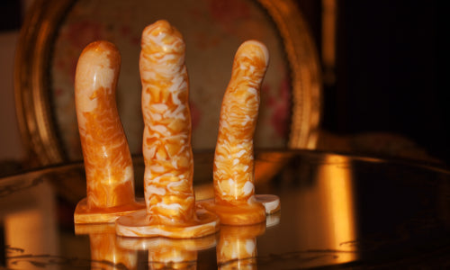 Gold and White Dildos - Sh! Women's Store