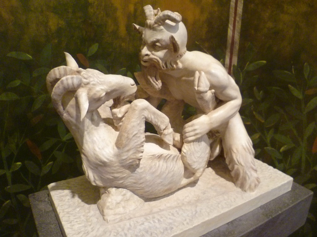'Pan copulating with goat' - one of the most famous objects in the Naples Museum collection CC BY-SA 3.0
