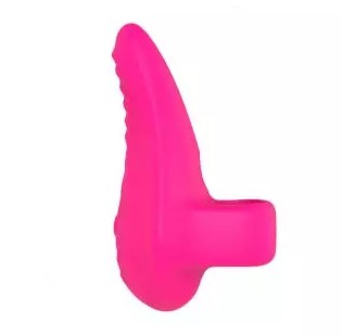 Silicone Finger Vibrator in hot pink - Sh! Women's Store