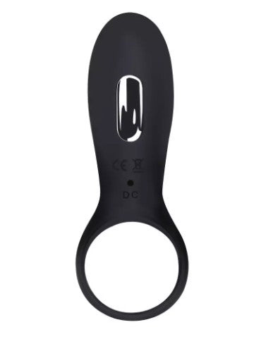 Vibrating cock ring in black