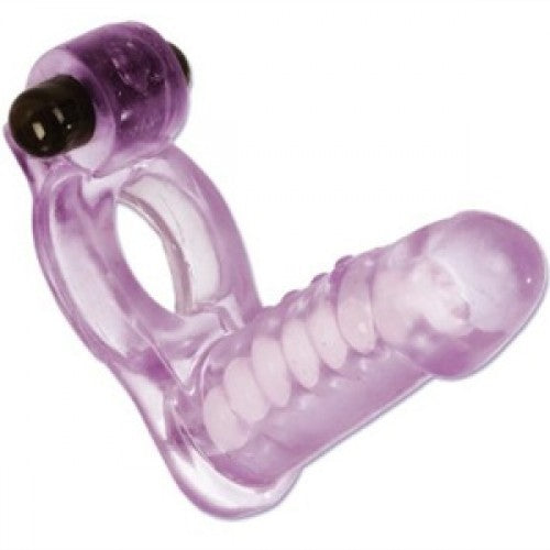 Double Diver  - A cock ring with addached anal dildo for double penetration