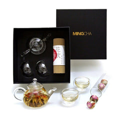 Chinese tea set gift box from Ming Cha Tea