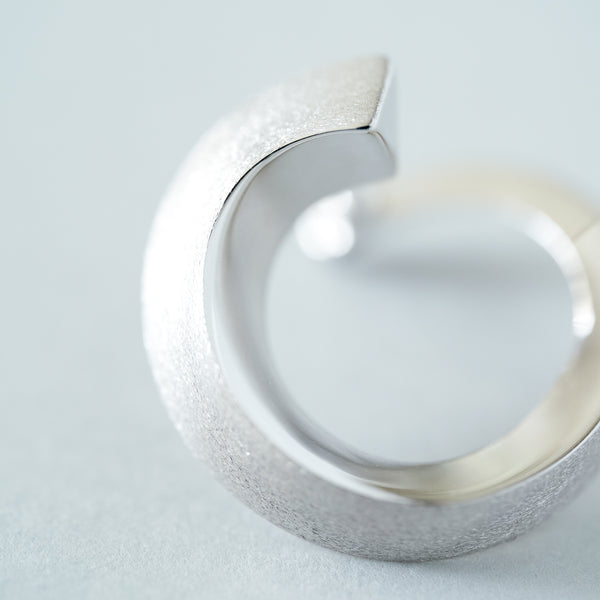 Silver 925 Ear Cuff Turn[ターン]　Three-dimensional curve MENTOSEN メントセン