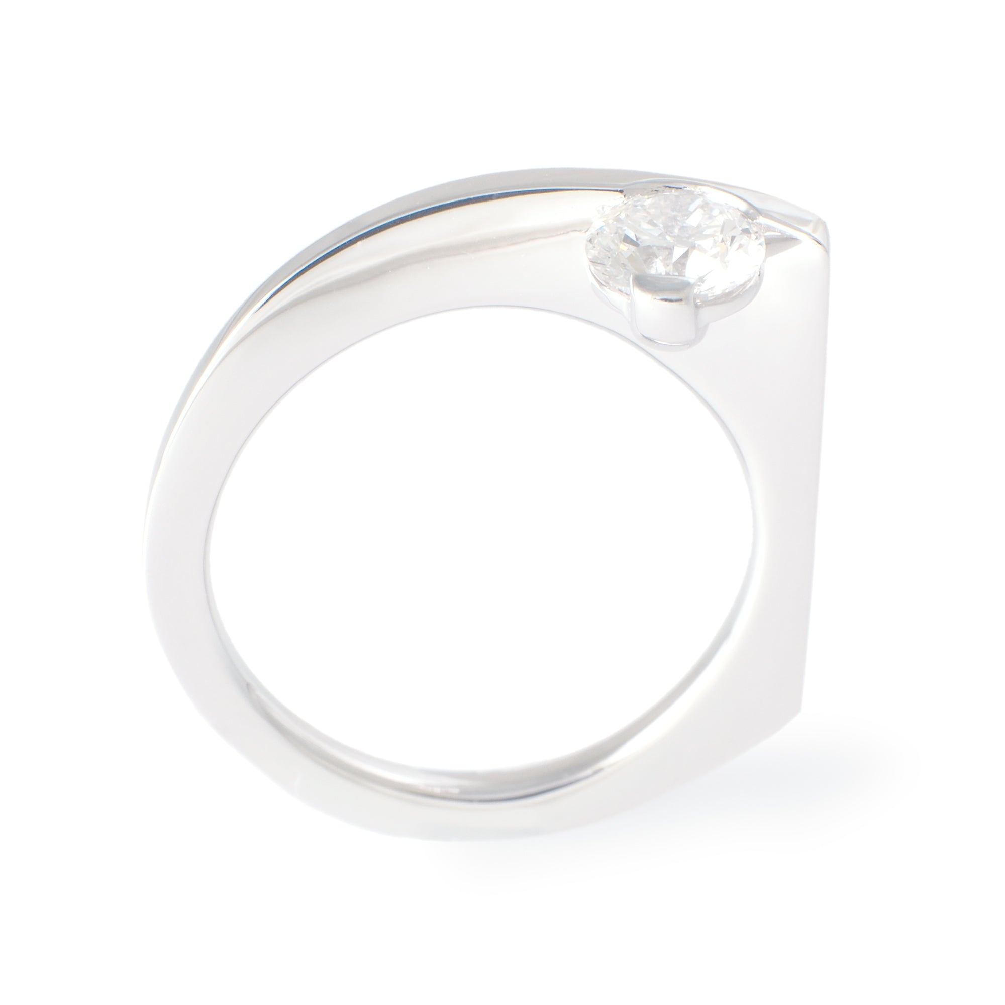 Sorow[そろう] Pt950 Diamond ring engagement ring Japanese jewelry MENTOSEN